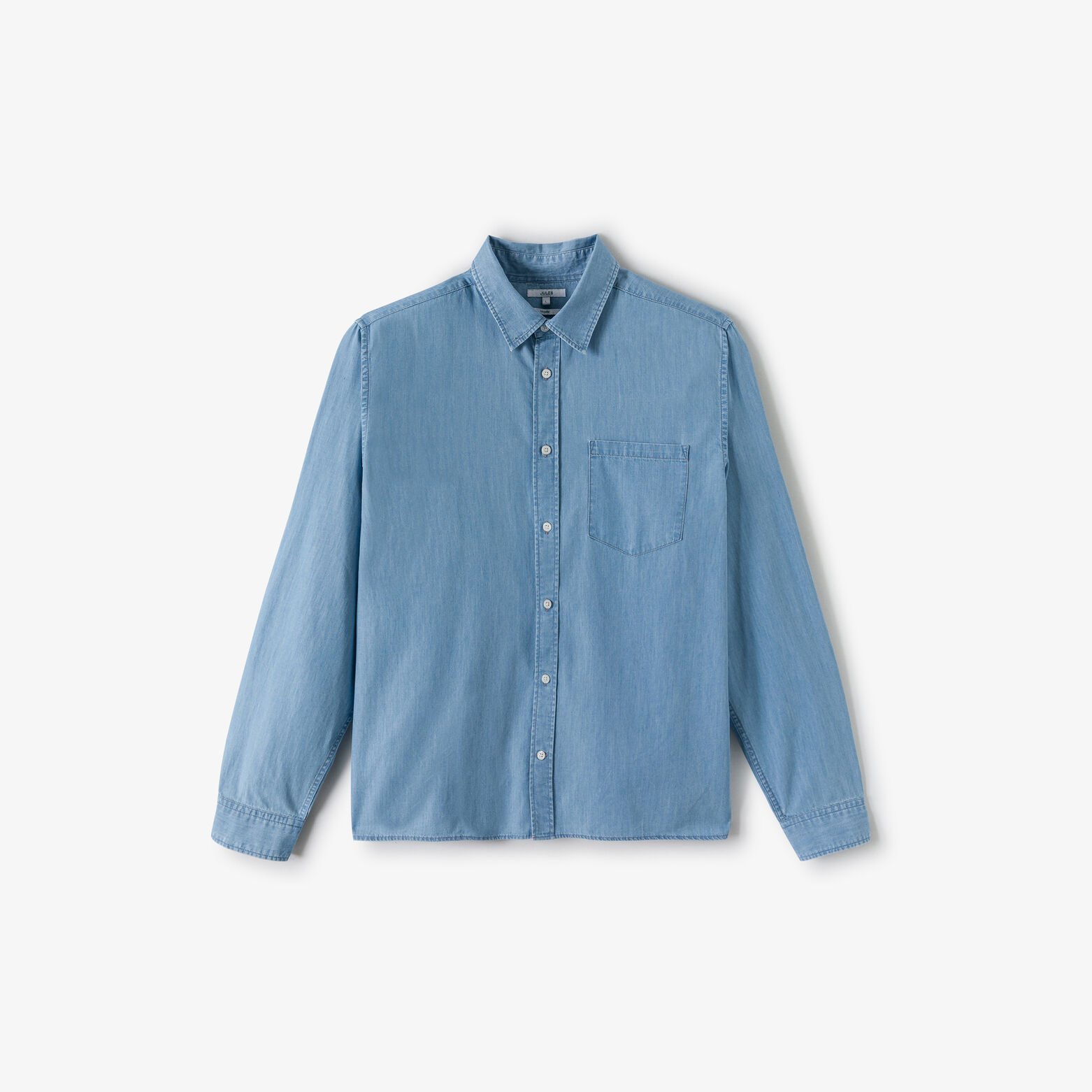 Chemise en coton chambray
