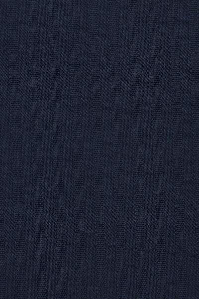 Chemise en coton seersucker ray&eacute;e