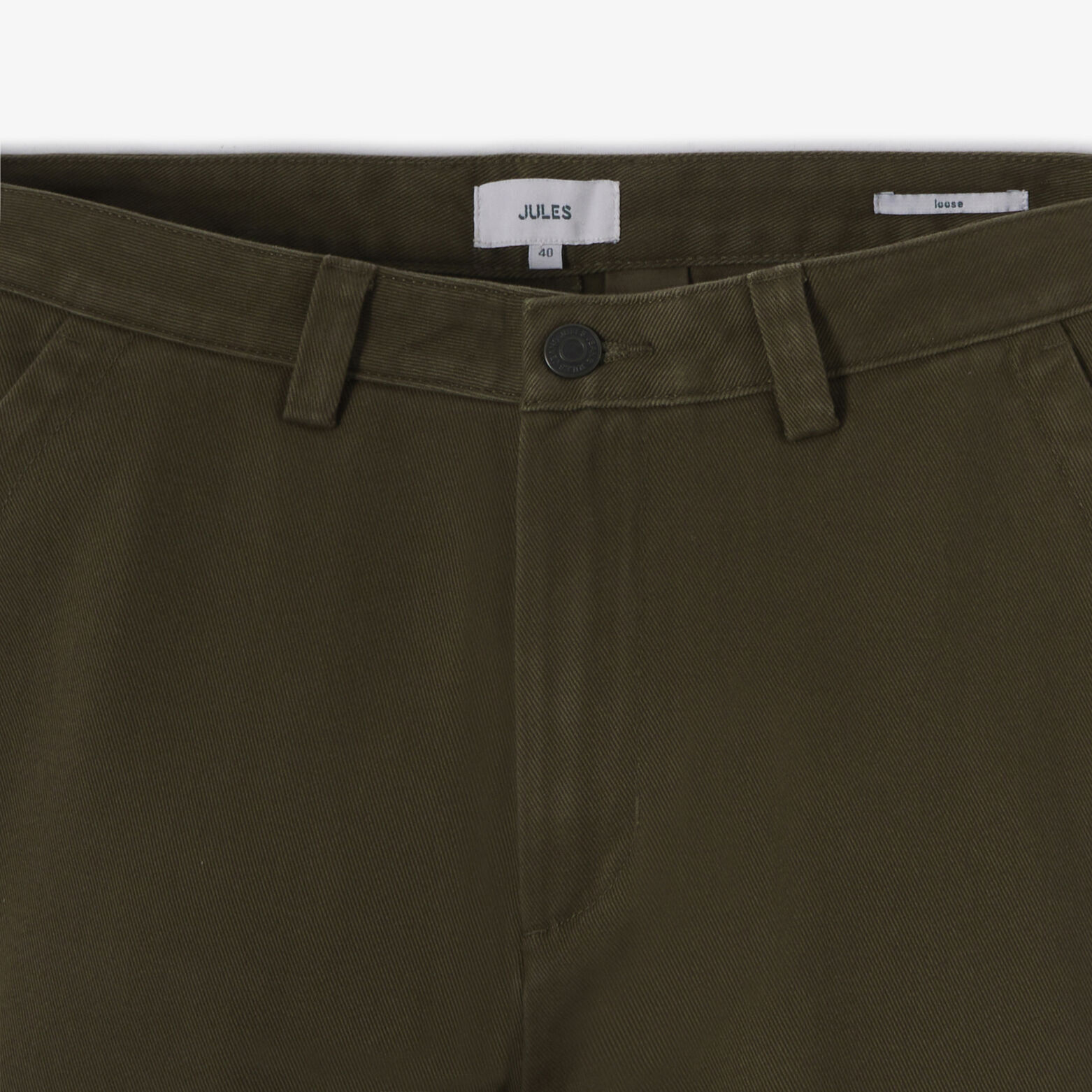 Pantalon chino loose