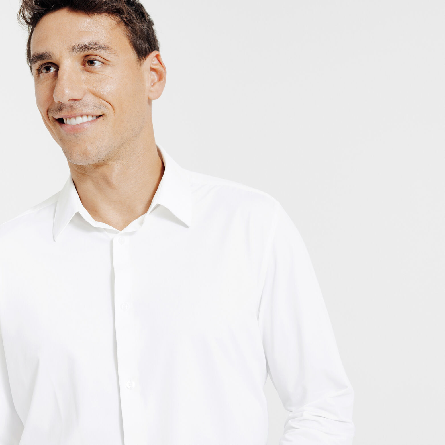 Chemise slim unie
