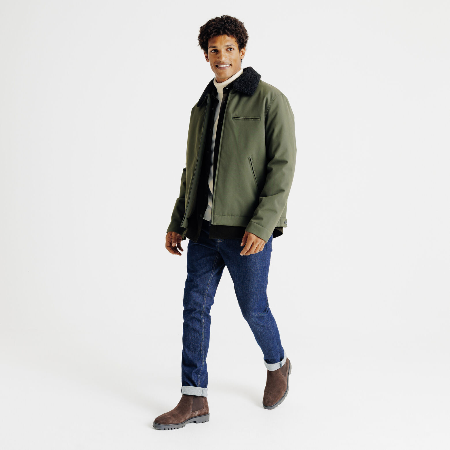 Pull col roul&eacute;