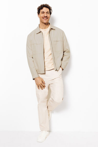 Blouson l&eacute;ger zipp&eacute;