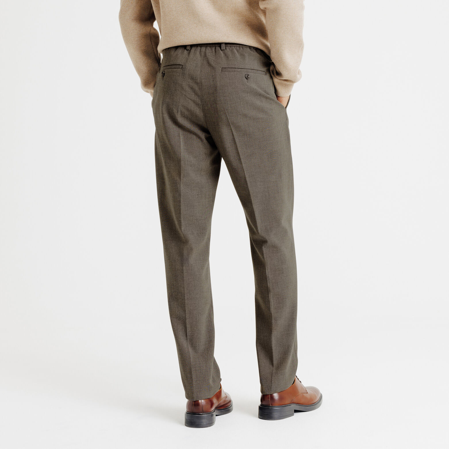 Pantalon chino tapered fantaisie