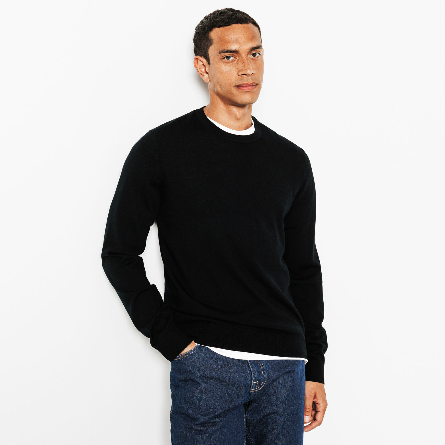 Pull col rond m&eacute;rinos