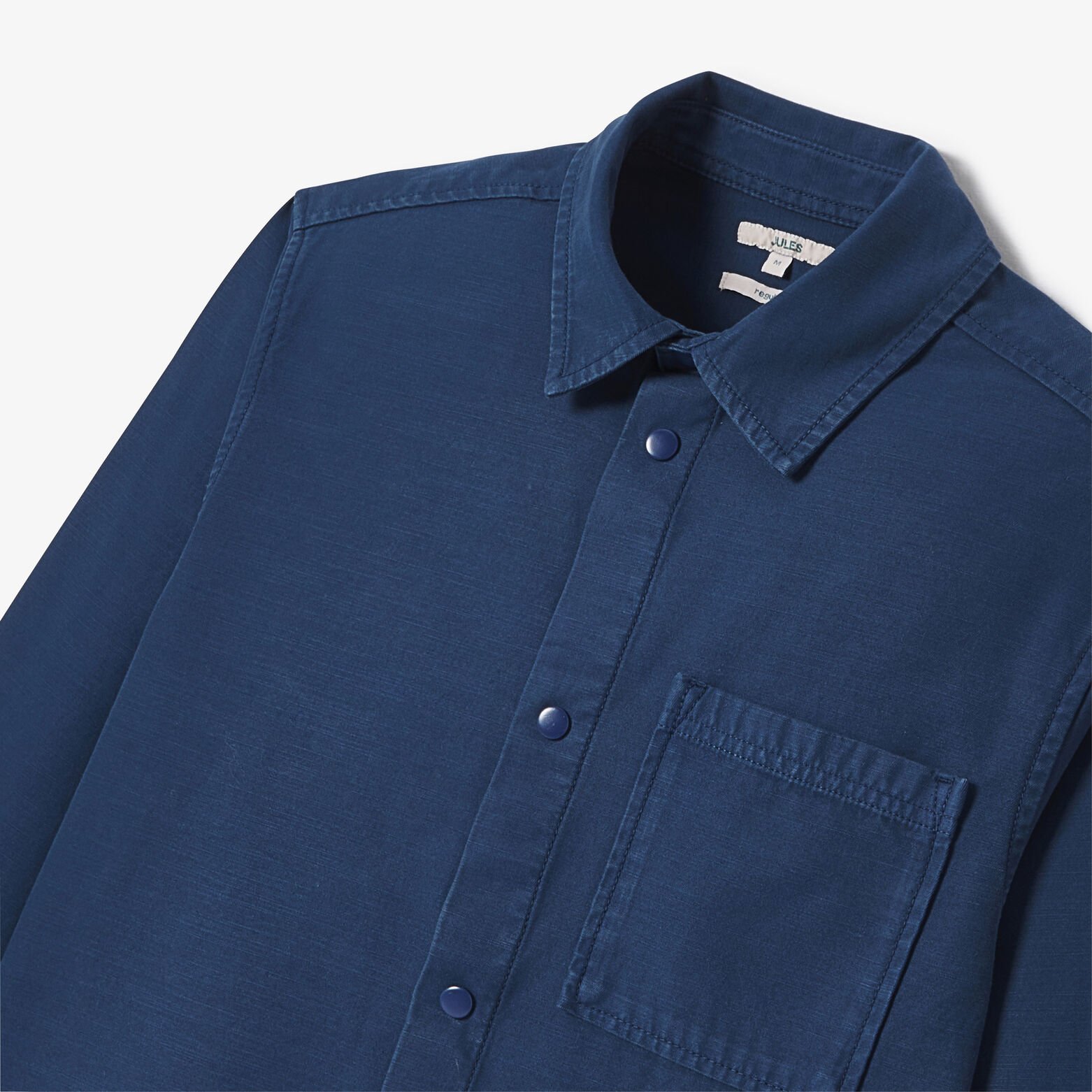 Overhemd in katoen met print