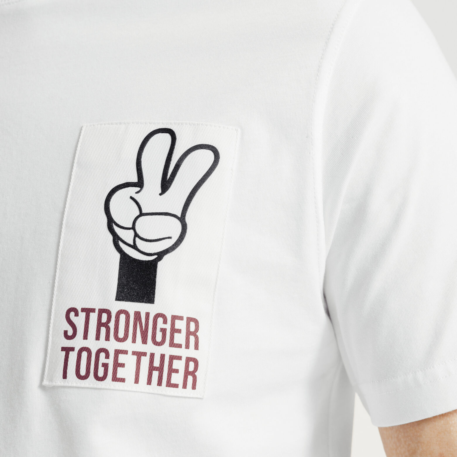 T-shirt met Mickey Mouse licentieprint