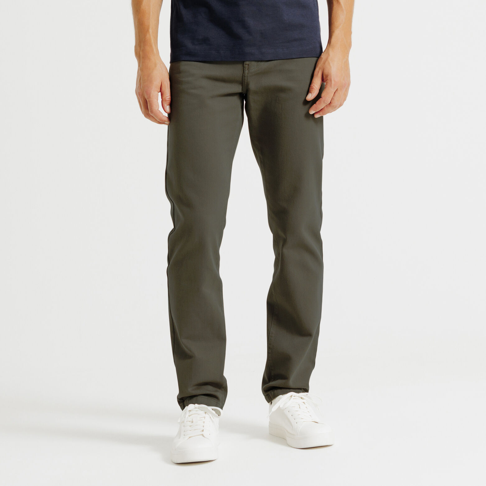 Straight fit broek 5 zakken