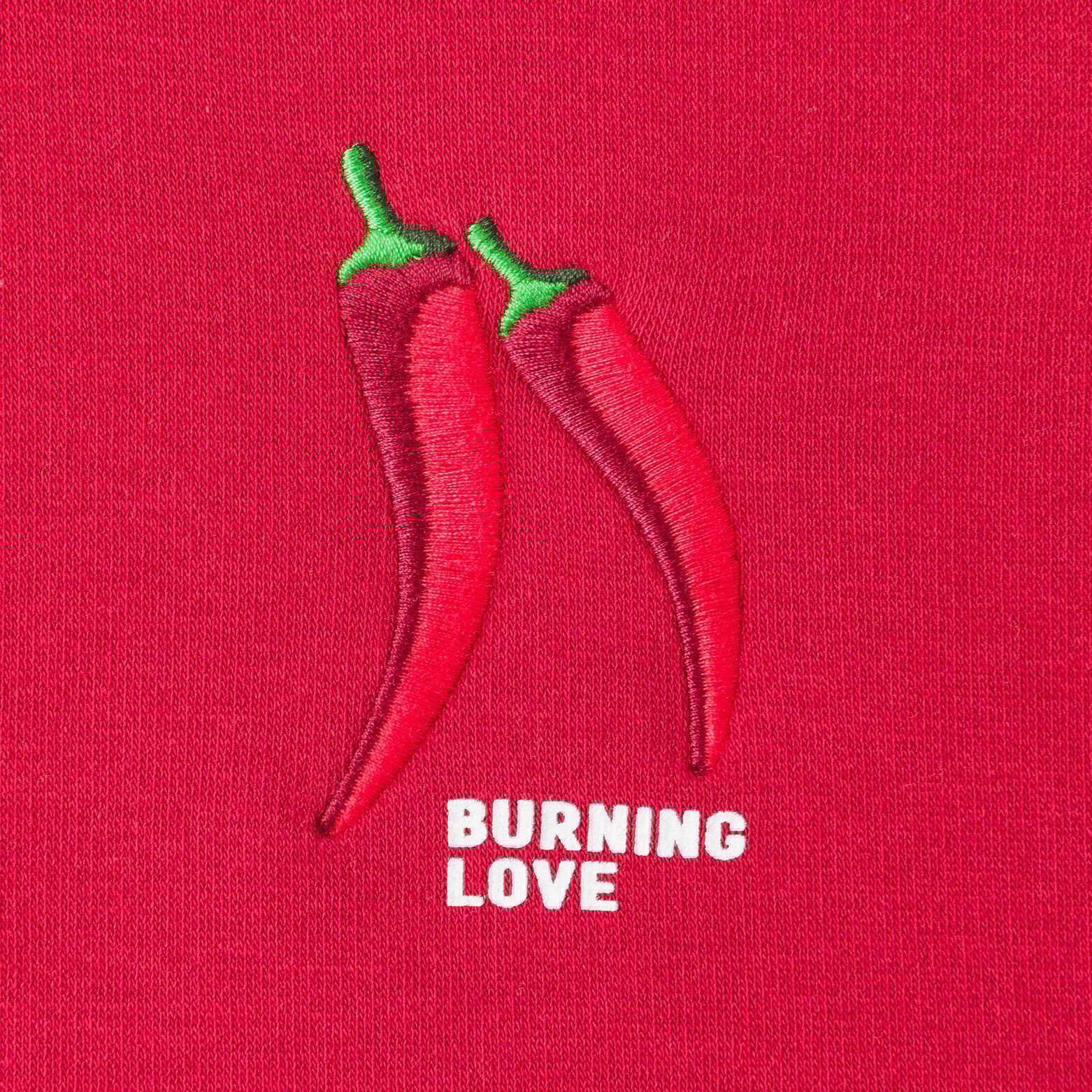 Sweat col rond animation Saint-Valentin