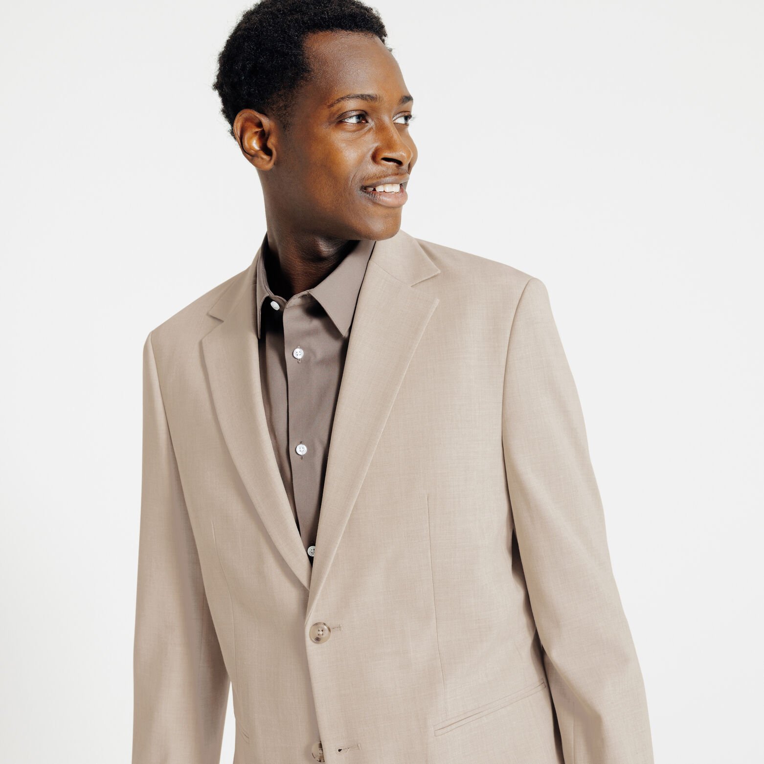 Veste de costume confort bi-ton