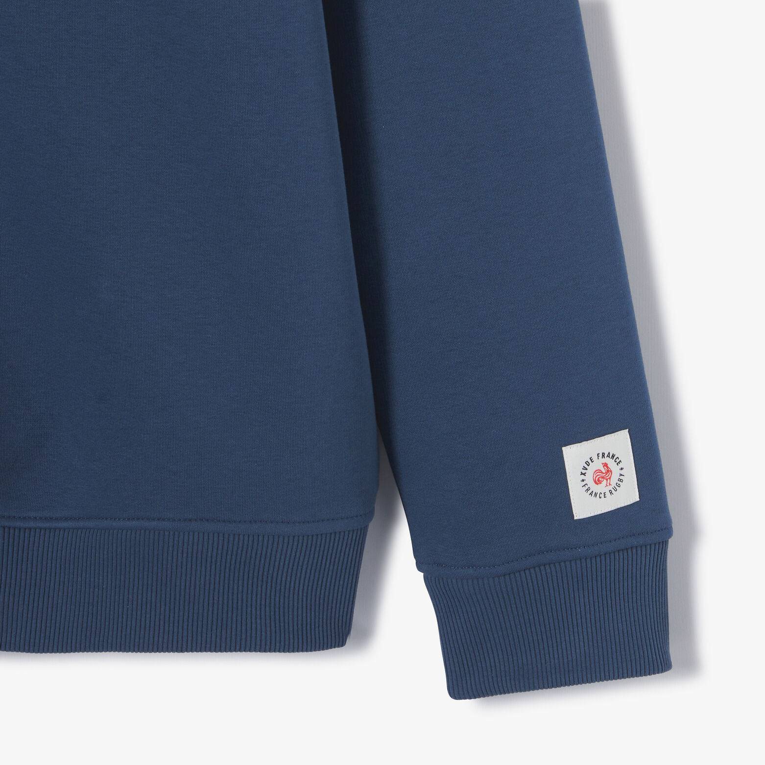 Sweat col montant zipp&eacute; licence France Rugby