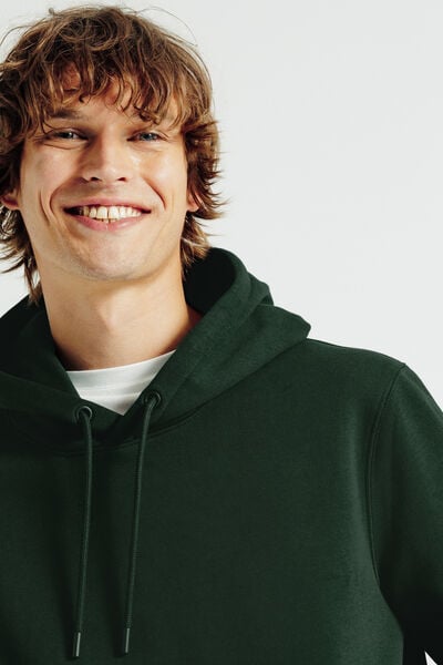 Sweat &agrave; capuche uni