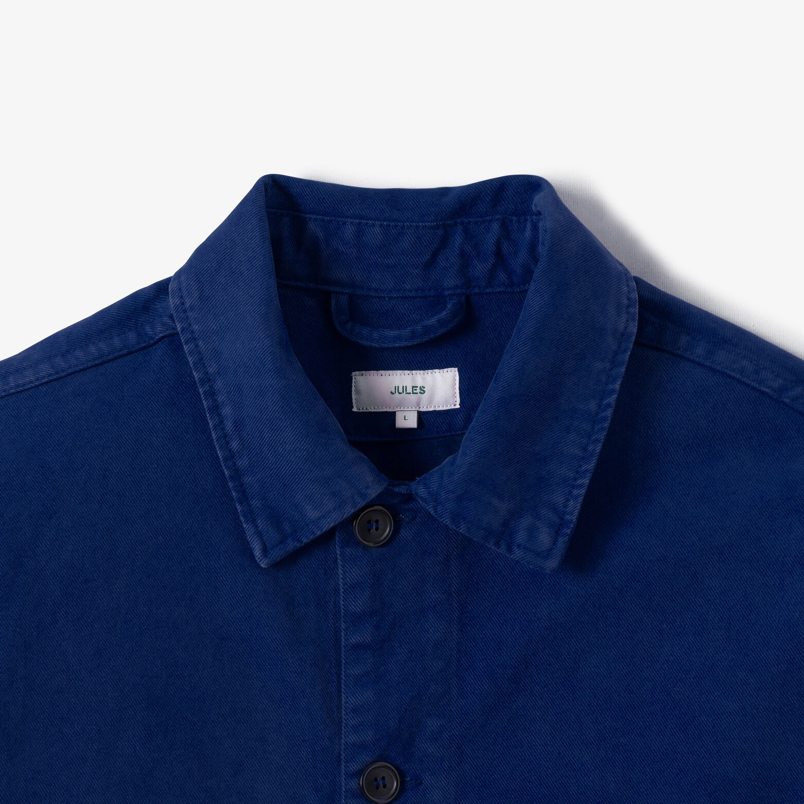 Vest met hemdskraag en knopen