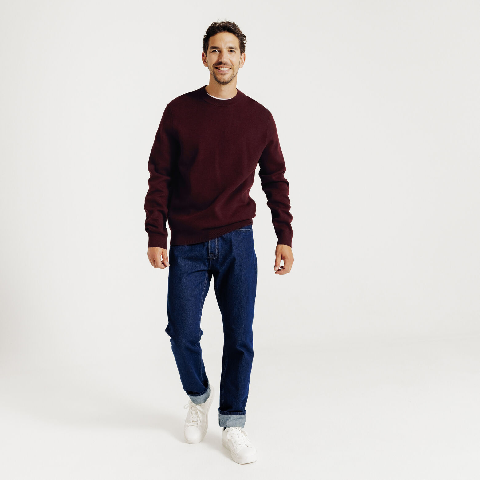 "Le Parfait by JULES" trui met ronde hals