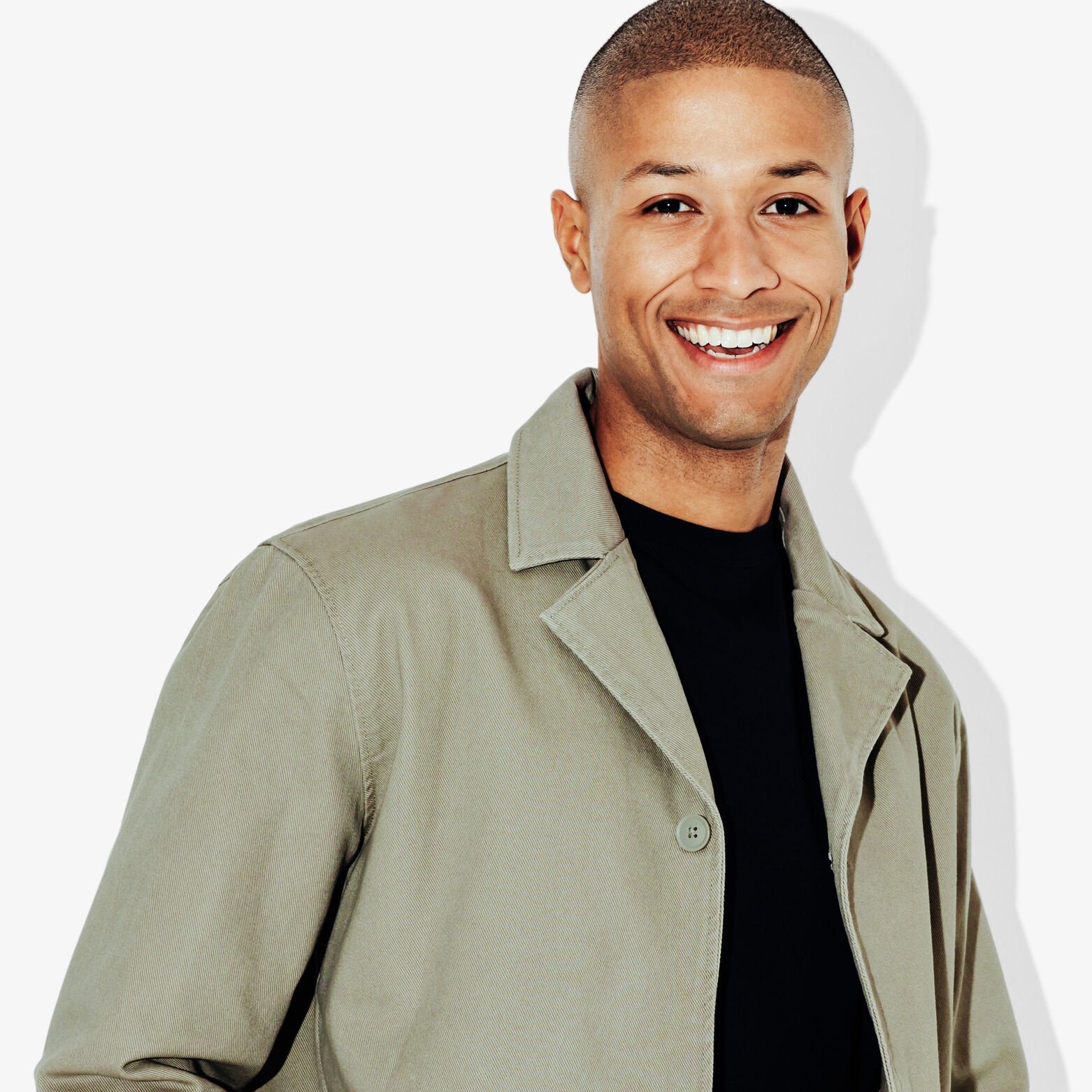 Veste mi-saison boutonn&eacute;e