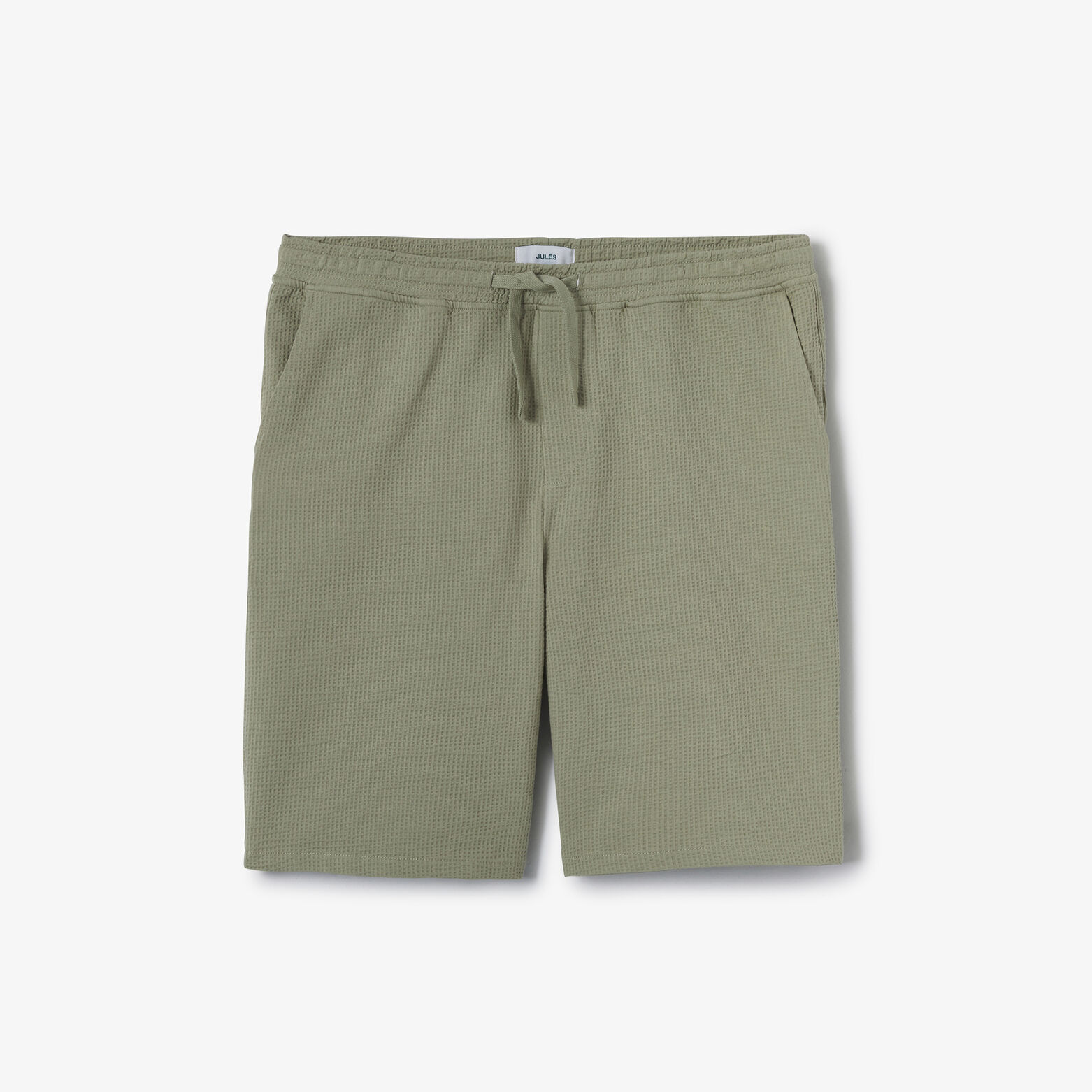 Bermuda en maille seersucker