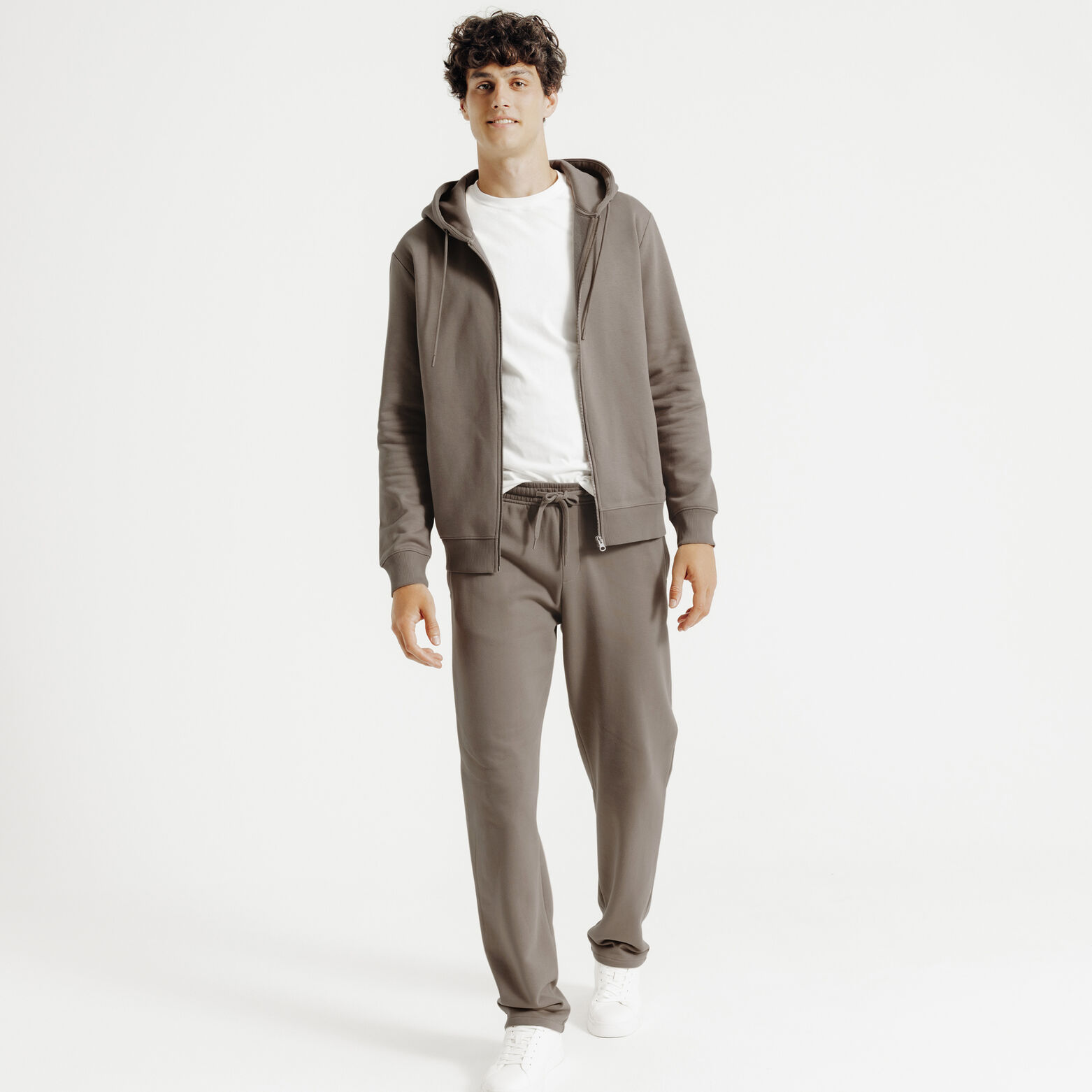 Sweat &agrave; capuche zipp&eacute;