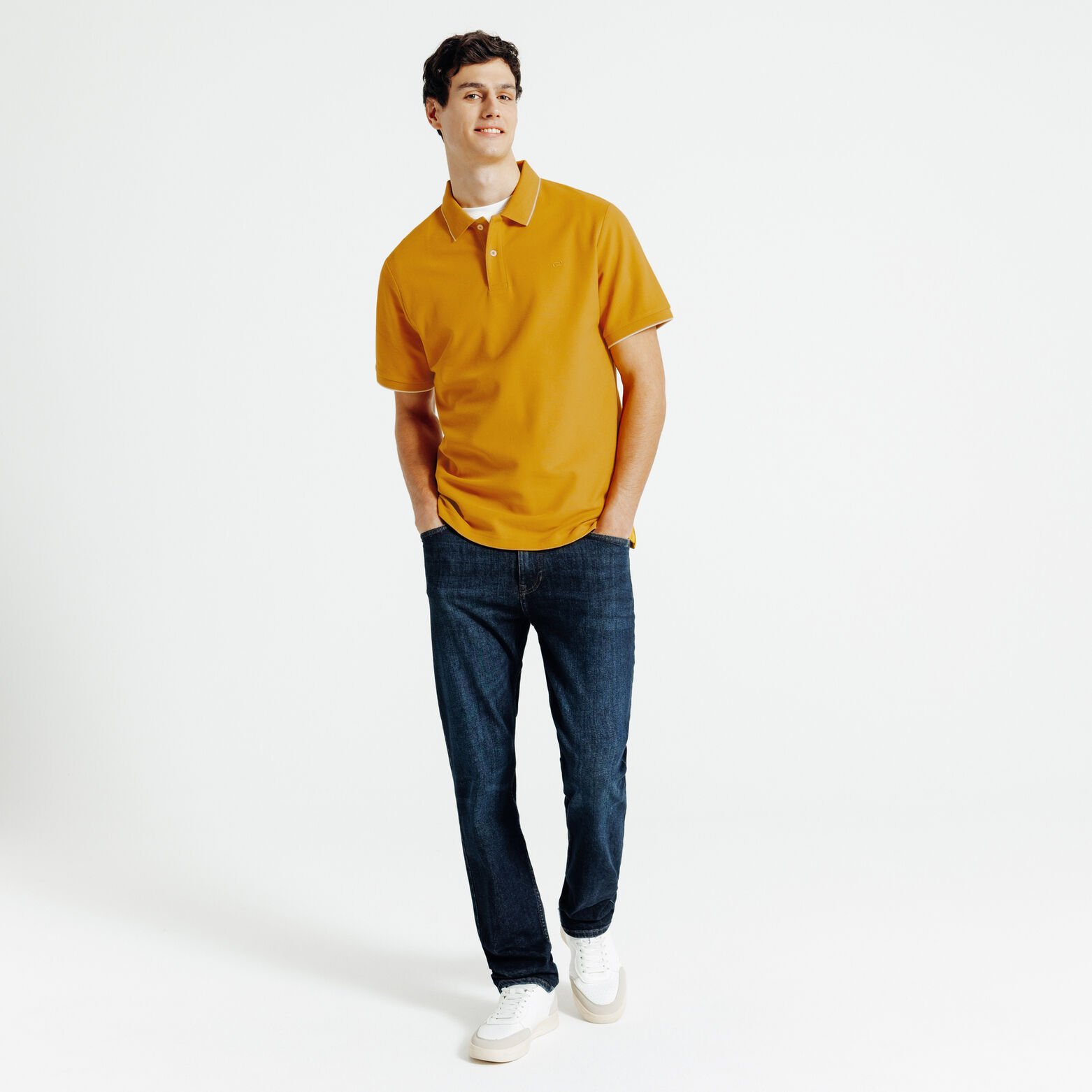 Polo manches courtes uni "le parfait by JULES"