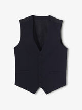 Gilet de costume uni slim