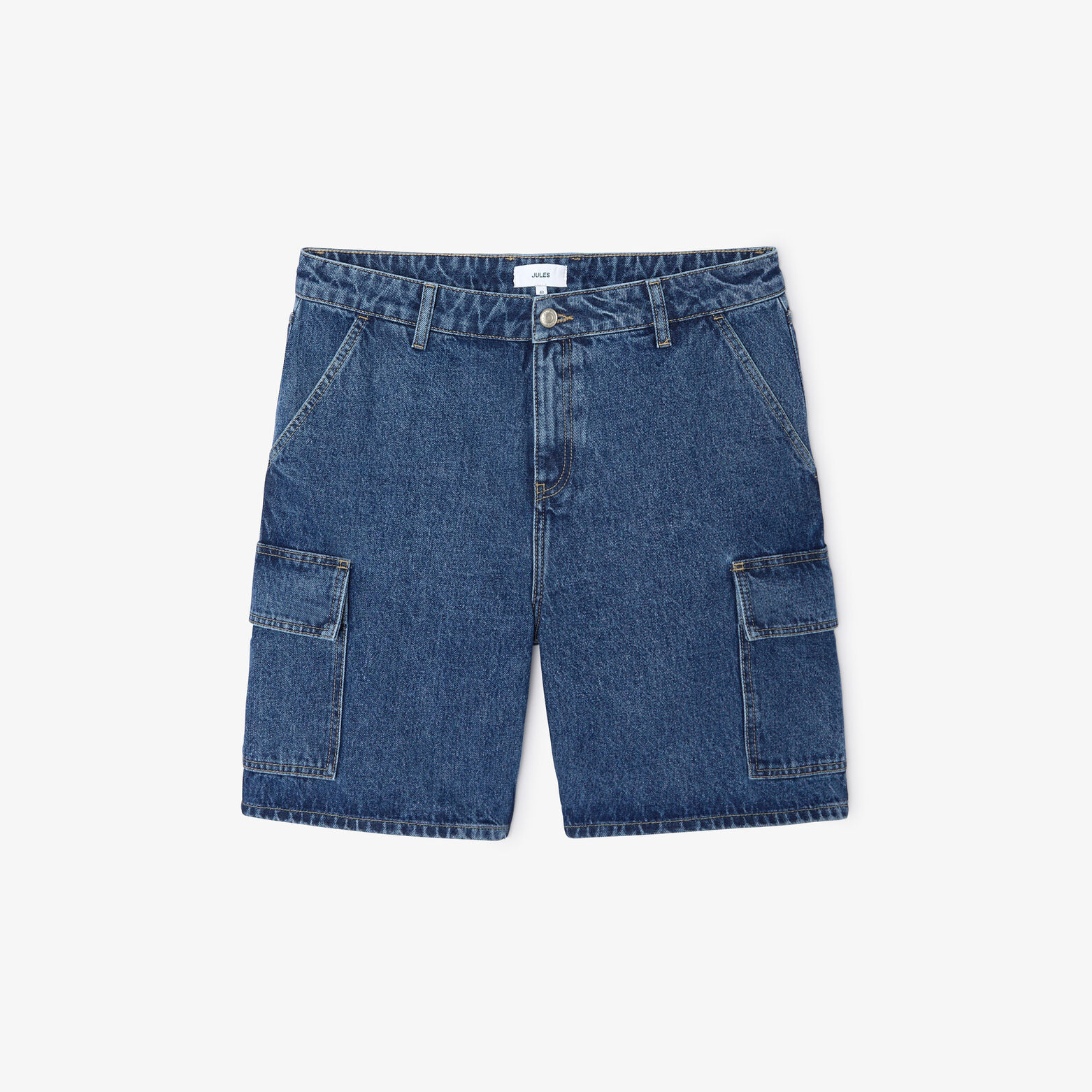 Bermuda baggy en jean