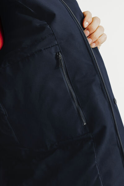 Parka courte &agrave; capuche