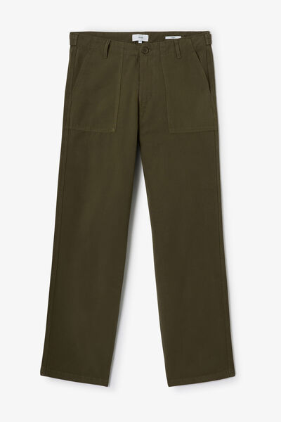 Pantalon baggy d&eacute;tail charpentier