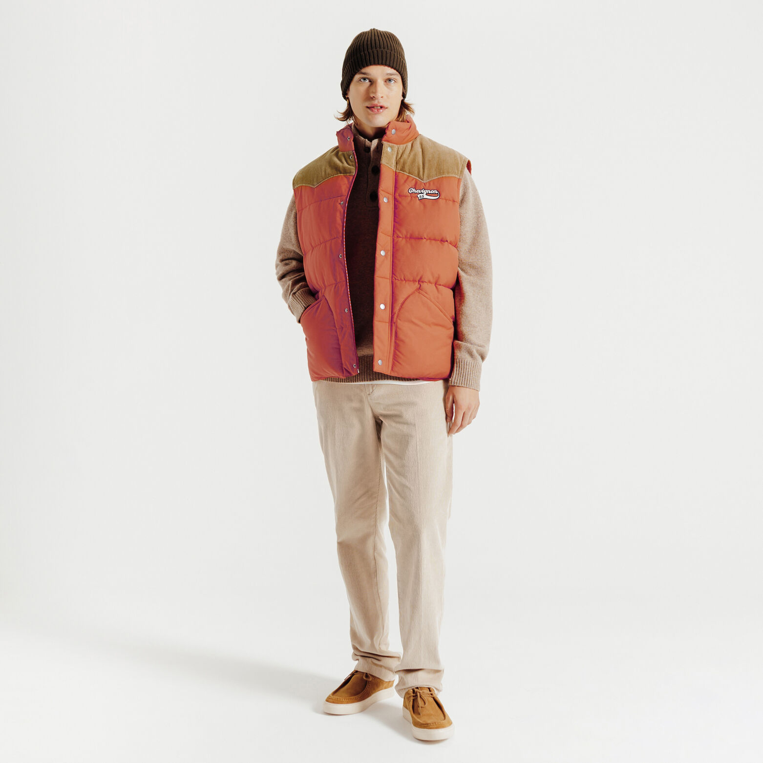 Doudoune sans manche Chevignon x Jules