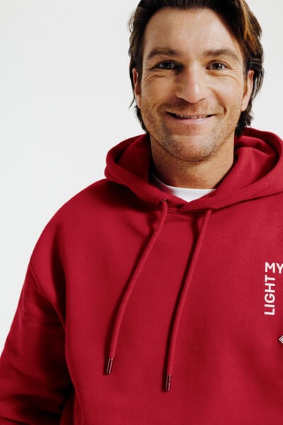 Sweat &agrave; capuche imprim&eacute; licence Tabasco