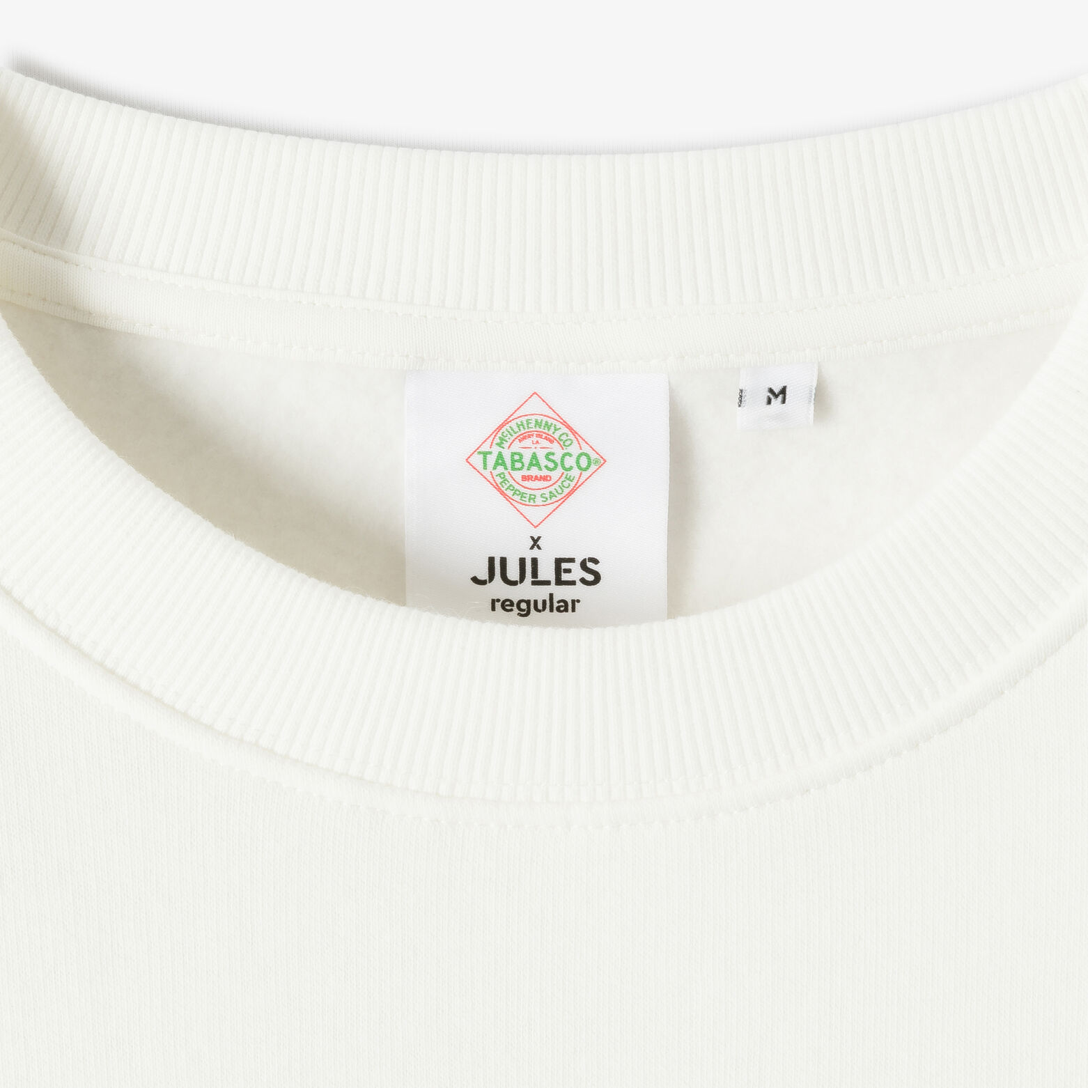Sweat col rond imprim&eacute; licence Tabasco