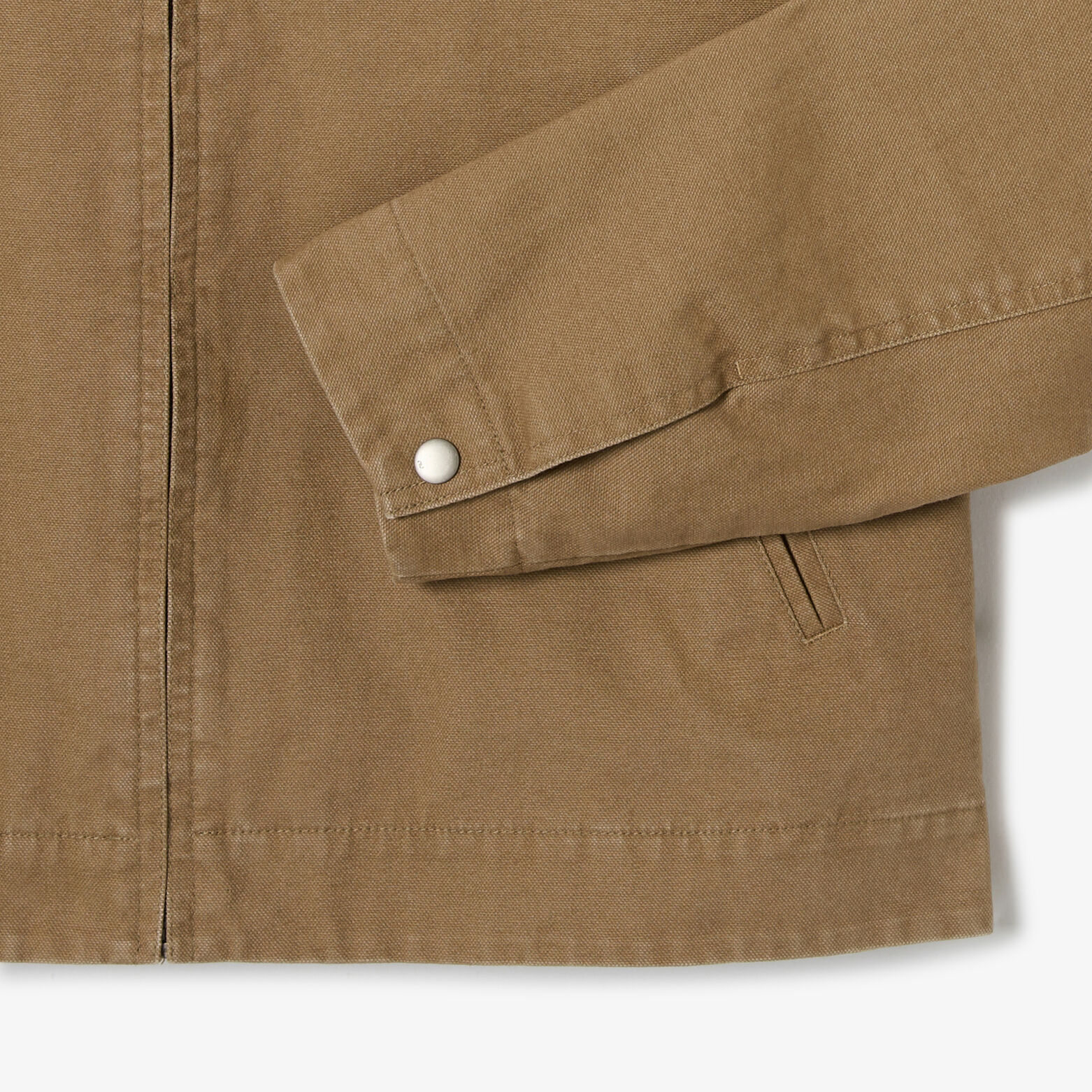 Jack voor tussenseizoen met hemdskraag