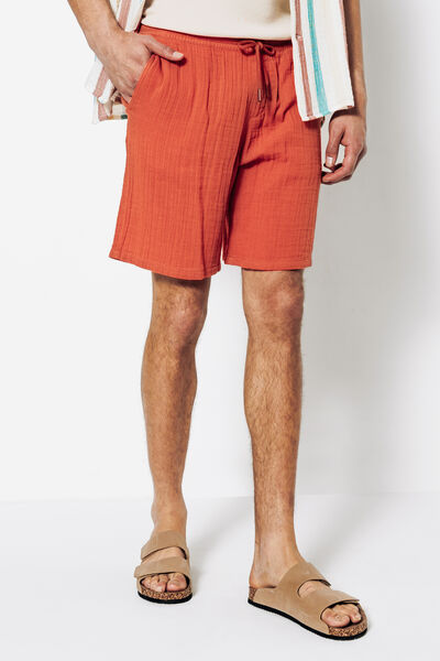 Short en gaze de coton