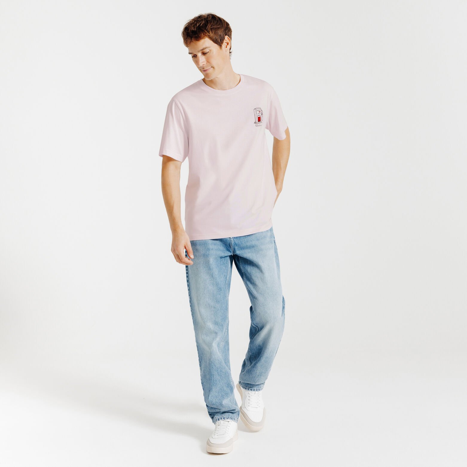 Tee shirt  imprim&eacute; Saint-Valentin