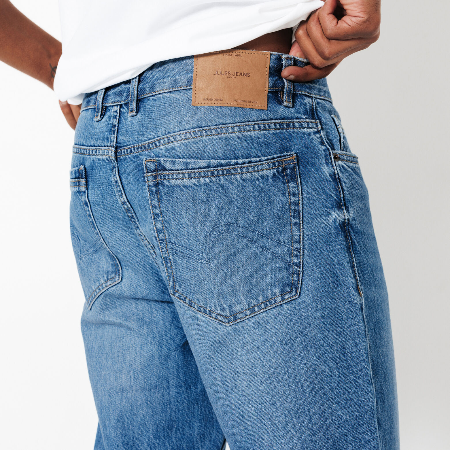 Tapered jeans, 4 lengtes