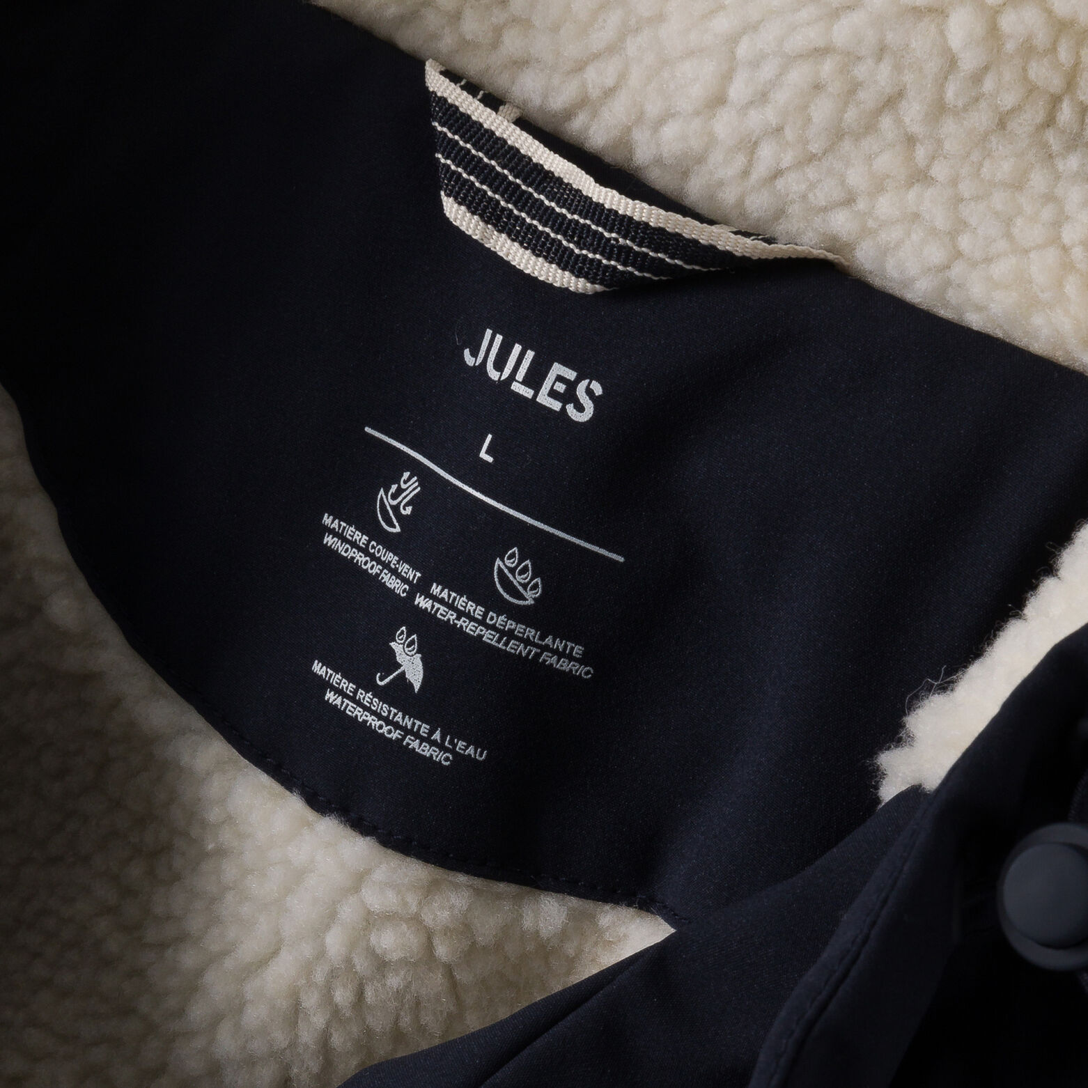 Jack met kap en sherpavoering