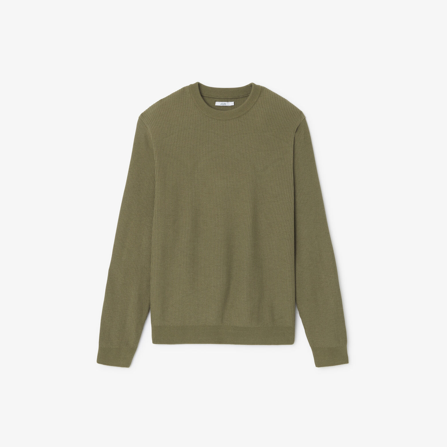 Pull col rond c&ocirc;te fantaisie