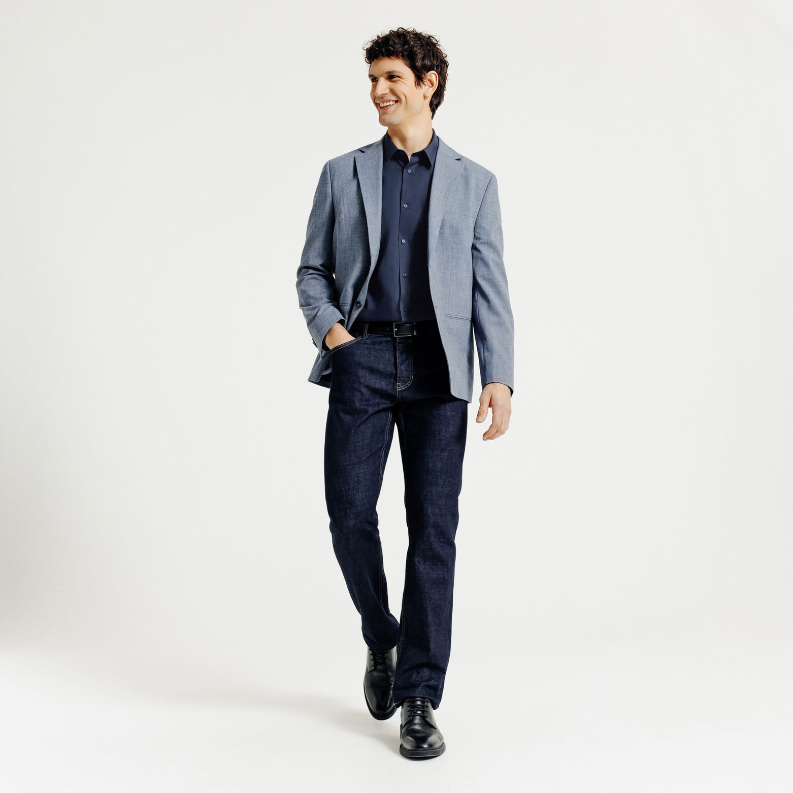 Chemise regular unie