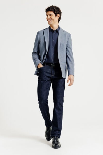 Chemise regular unie