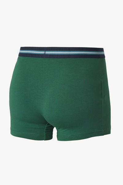Boxer en coton avec ceinture ray&eacute;e