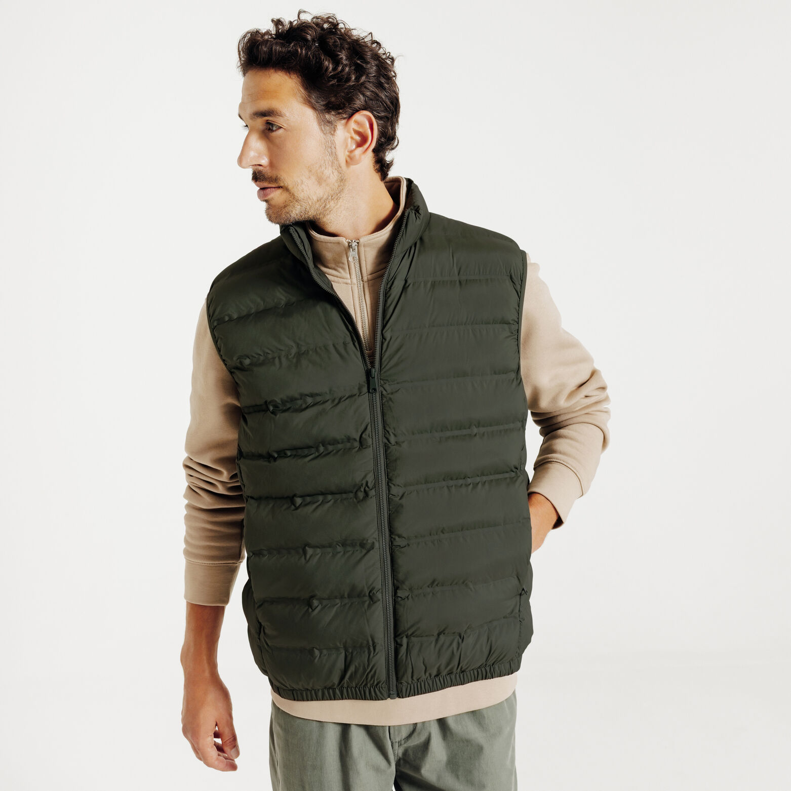 Doudoune l&eacute;g&egrave;re sans manche