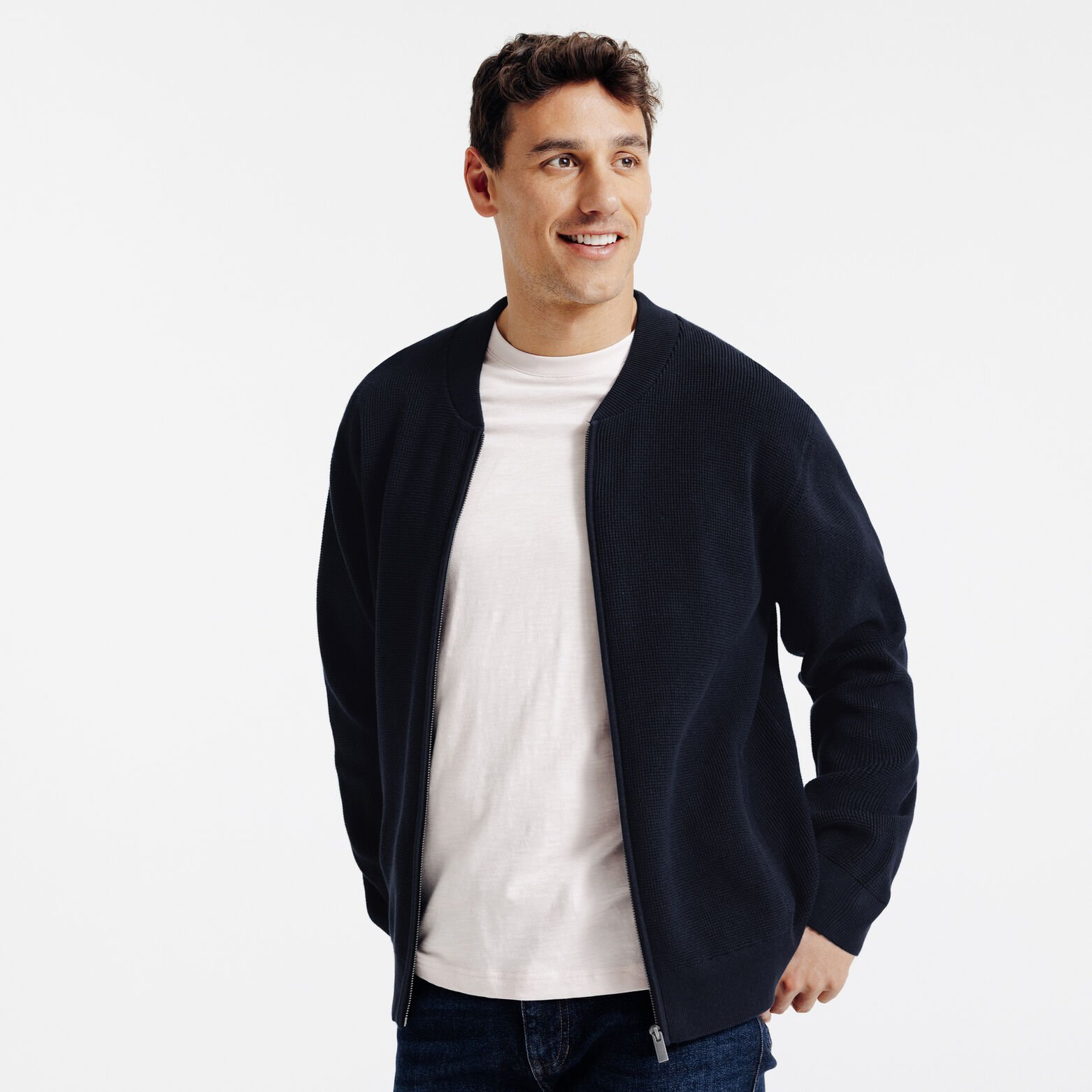 Gilet zipp&eacute; col sport