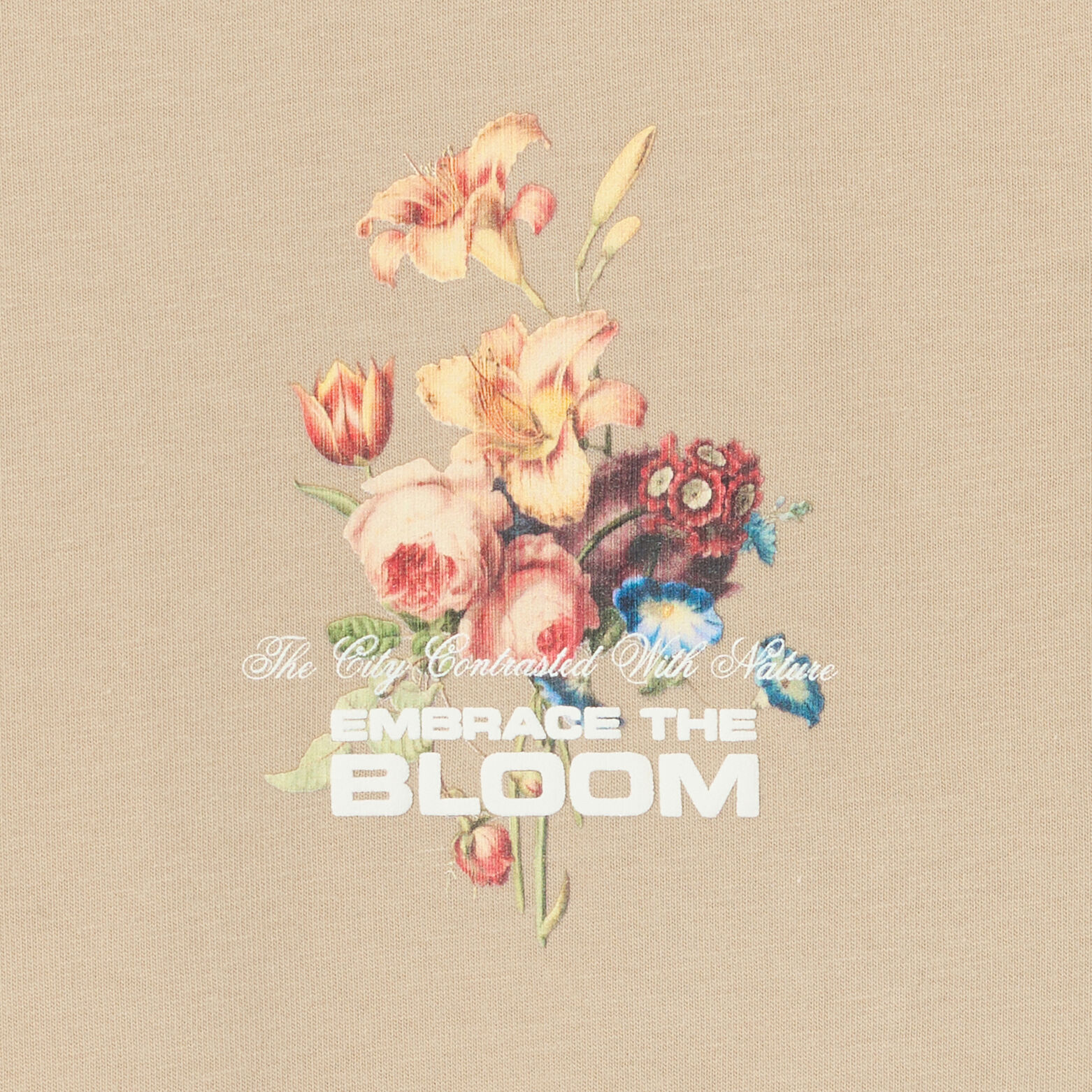 T-shirt met print voor- en achteraan