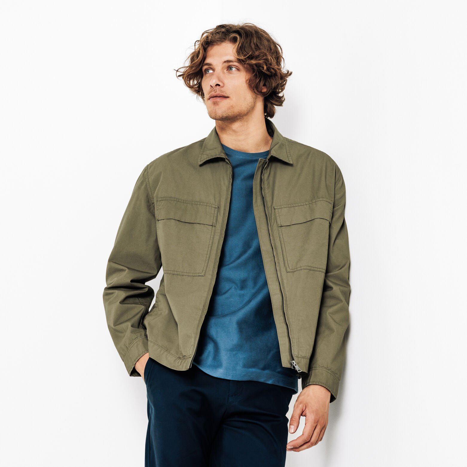 Blouson l&eacute;ger zipp&eacute;