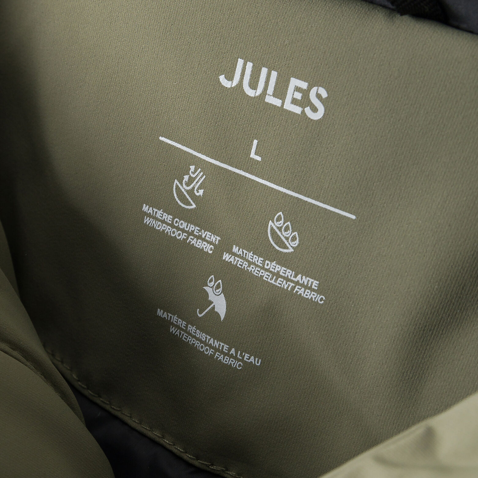 Blouson &agrave; capuche zipp&eacute;