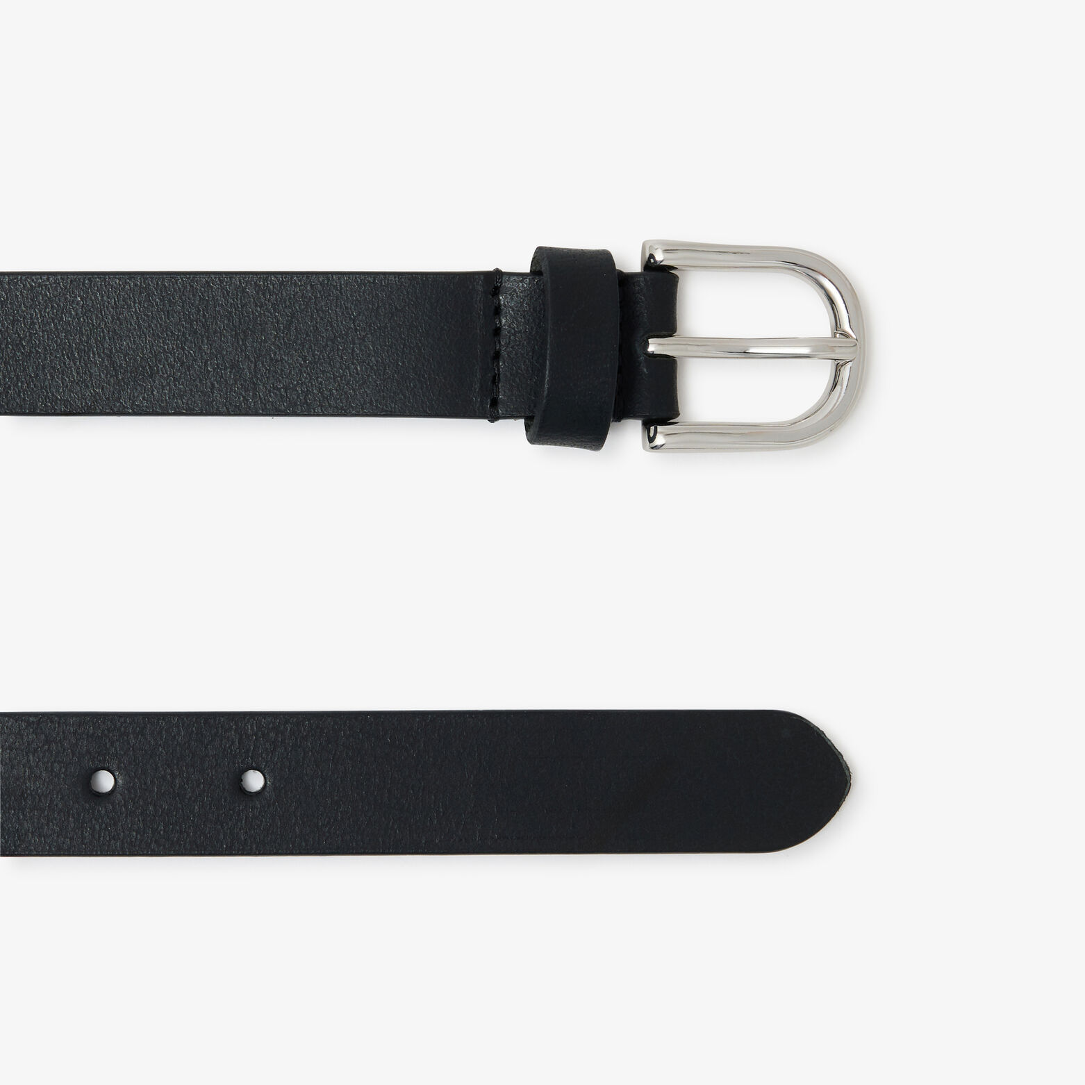 Ceinture fine en cuir