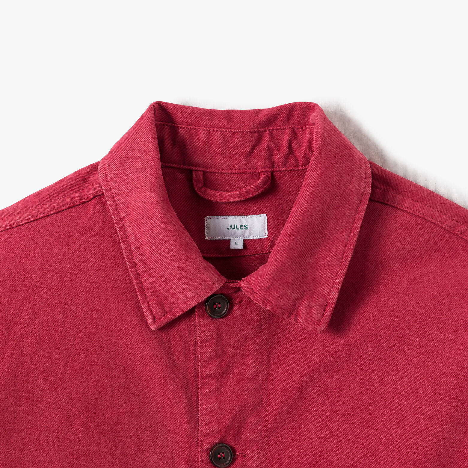 Vest met hemdskraag en knopen