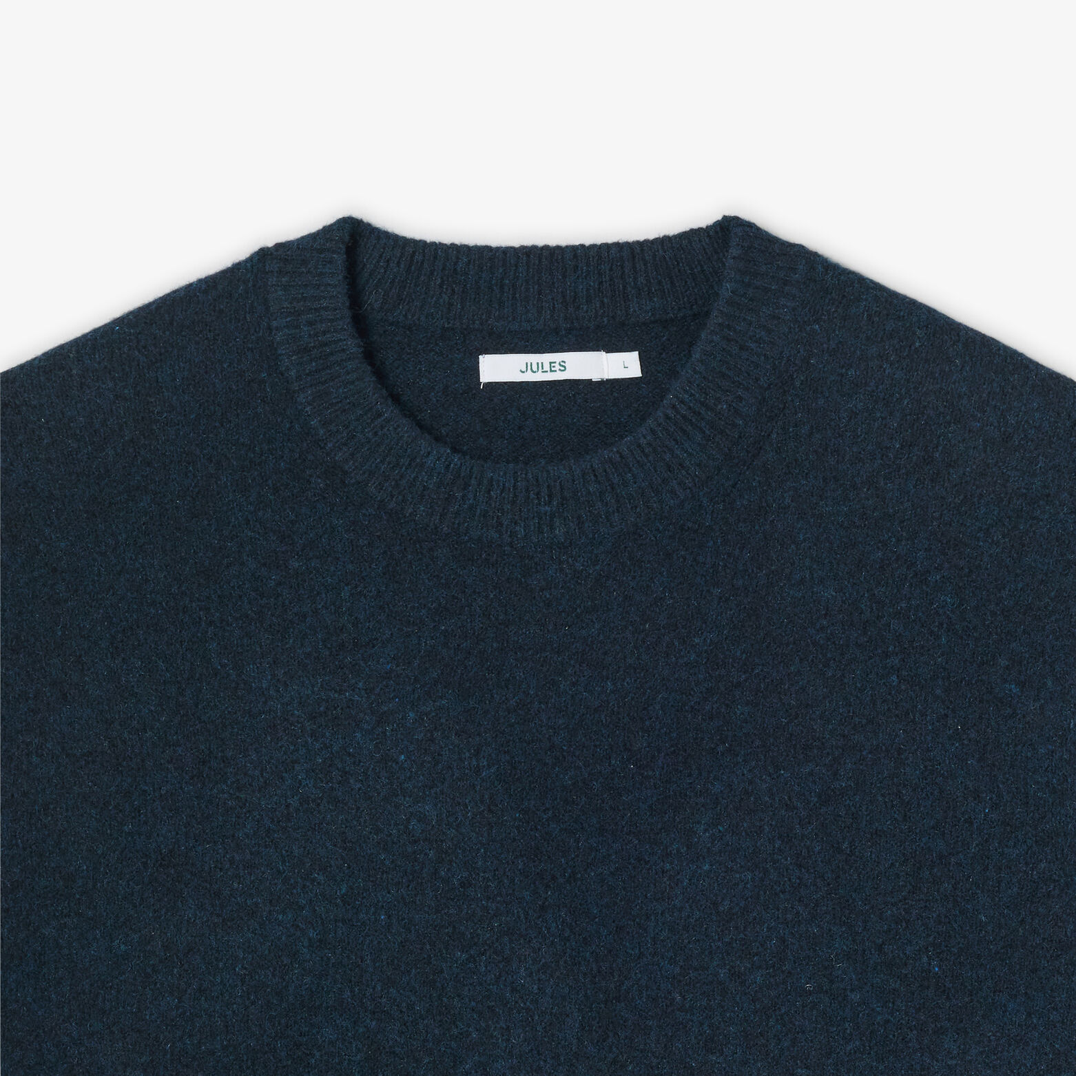 Pull col rond mousseux