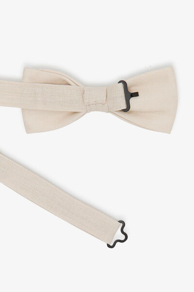 N&oelig;ud papillon en lin