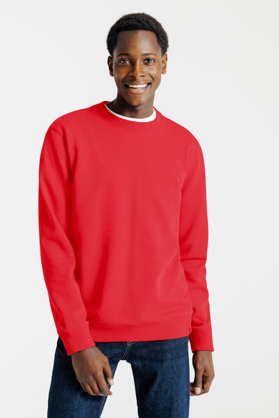 Sweat col rond uni