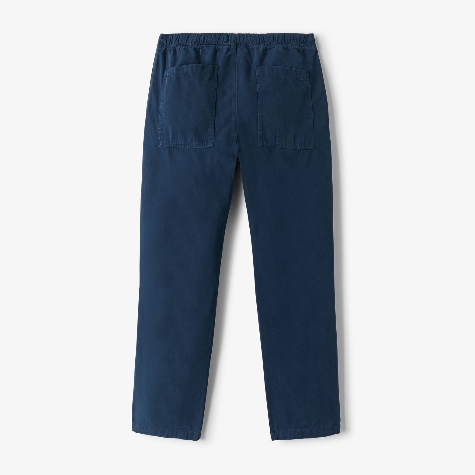 Pantalon straight taille &eacute;lastiqu&eacute;e