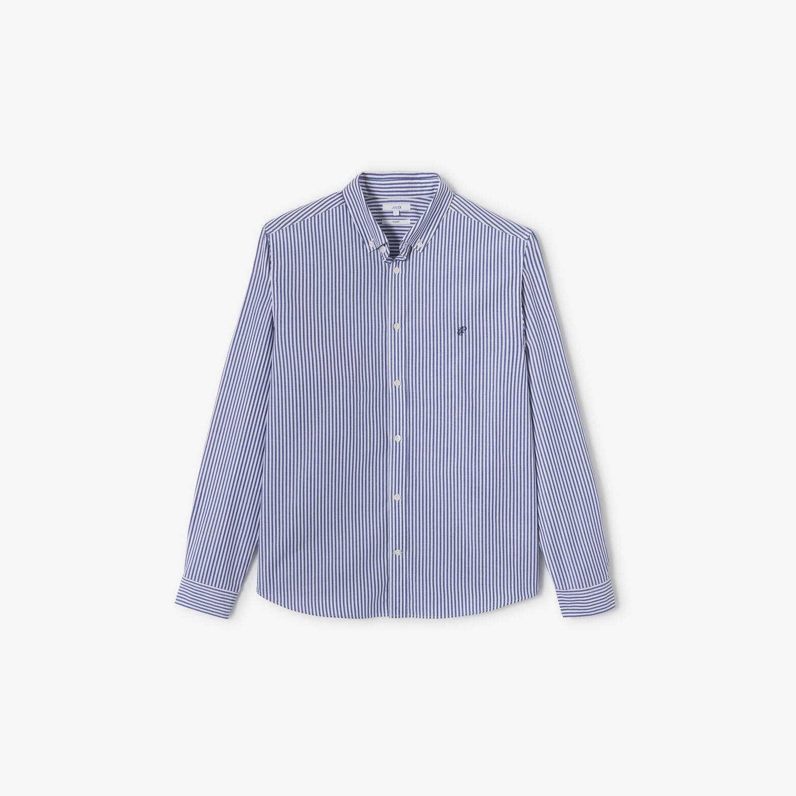 Gekleurd streepjeshemd in katoen