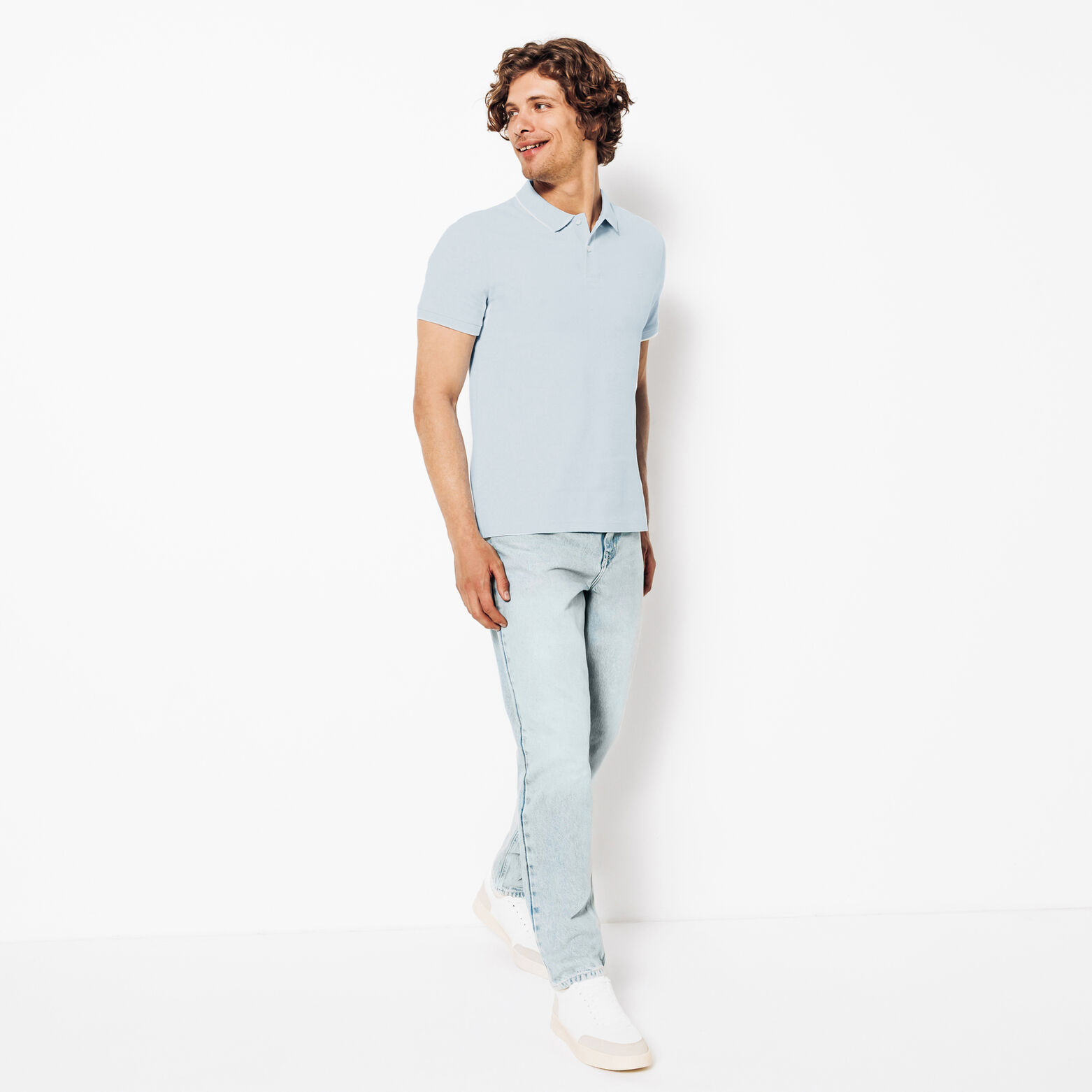 Polo manches courtes uni "le parfait by JULES"